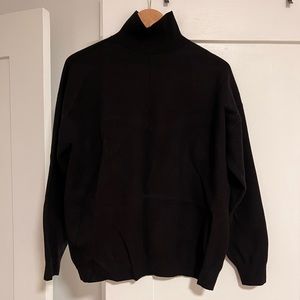 & Other Stories black long sleeve turtleneck sweater